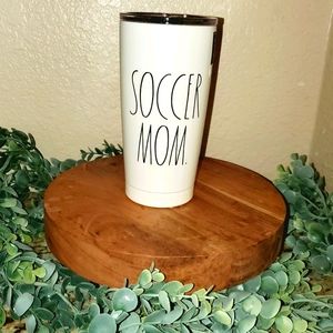 Rae dunn soccer mom tumbler cup